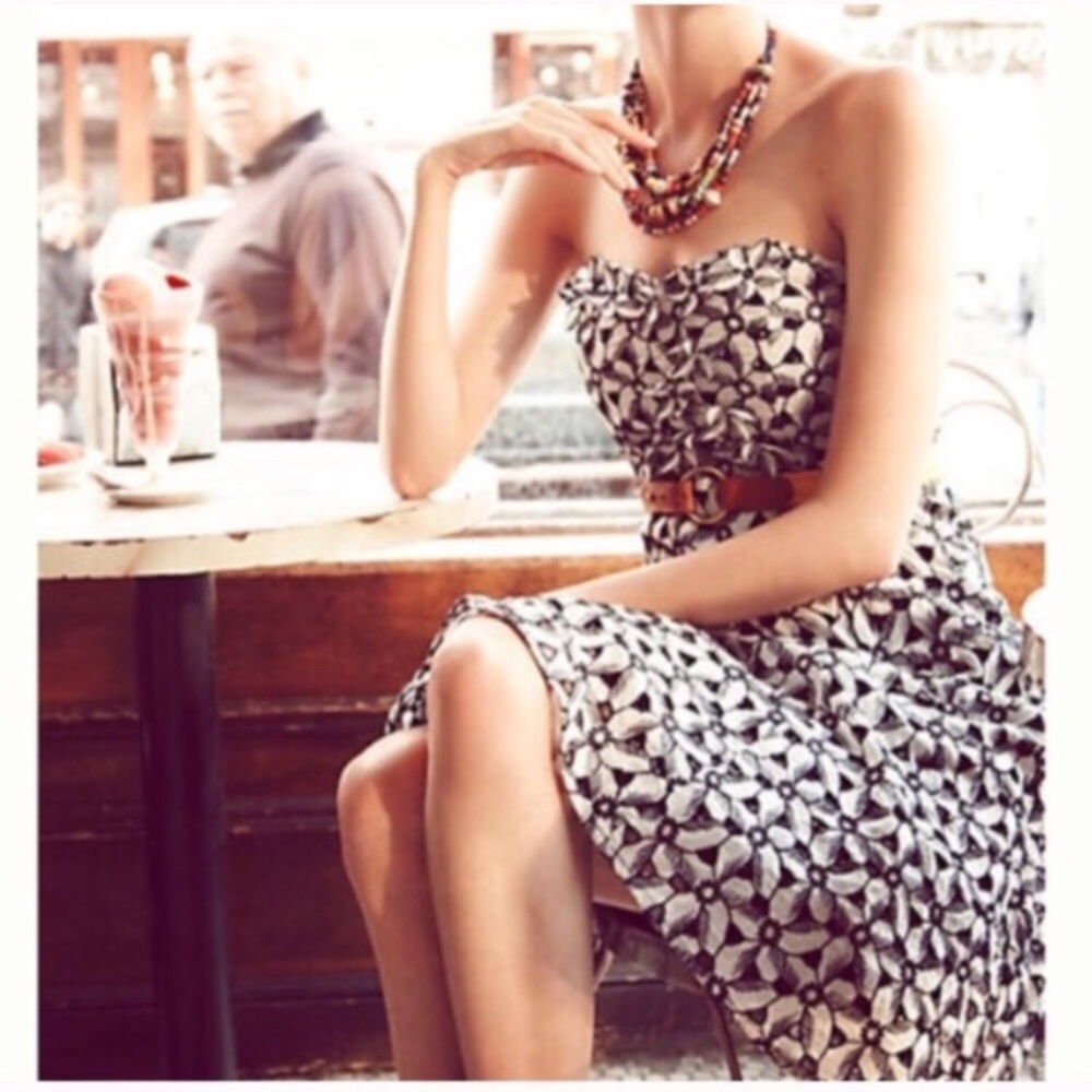 Moulinette Soeurs Anthropologie floral dress